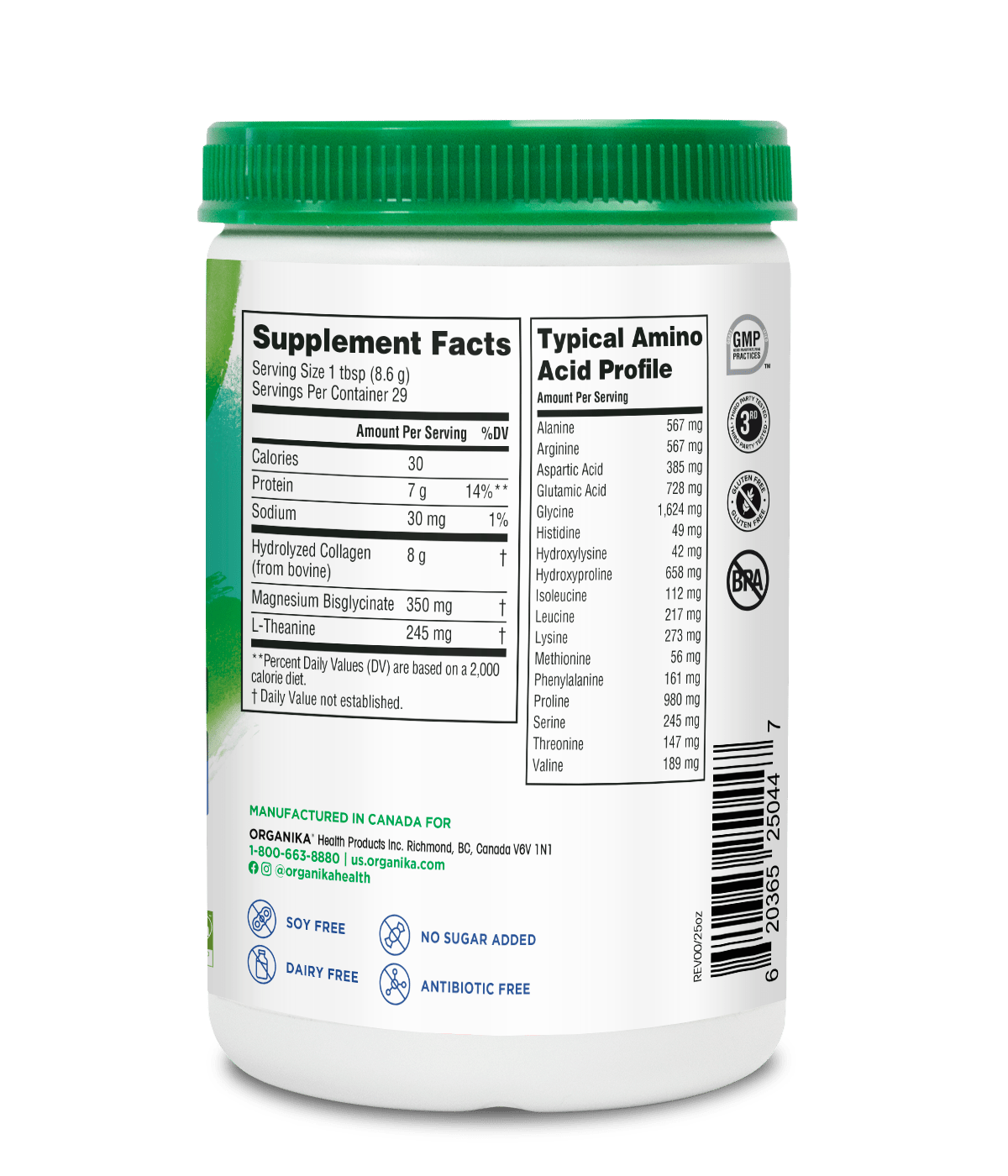 Relax Enhanced Collagen - Organika USA