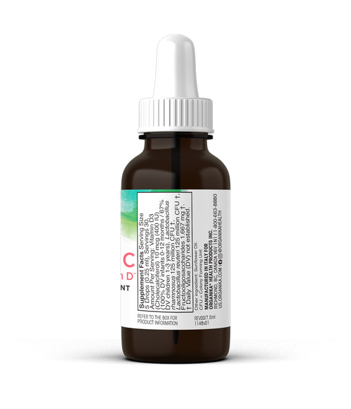 Baby Probiotic Drops With Vitamin D - Organika USA