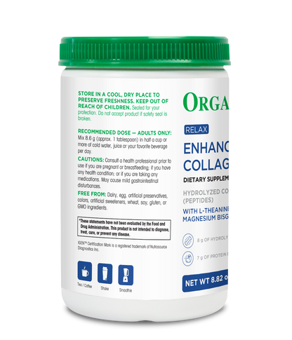 Relax Enhanced Collagen - Organika USA
