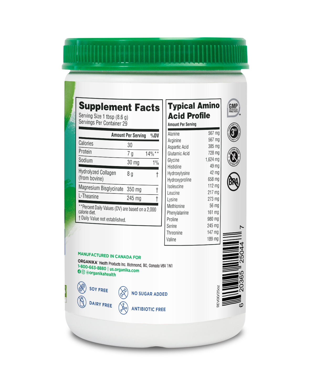 Relax Enhanced Collagen - Organika USA
