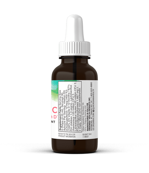 Baby Probiotic Drops With Vitamin D - Organika USA