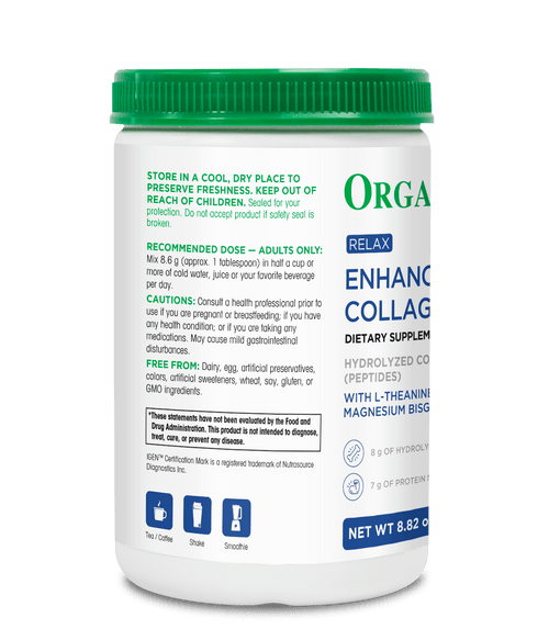 Relax Enhanced Collagen - Organika USA