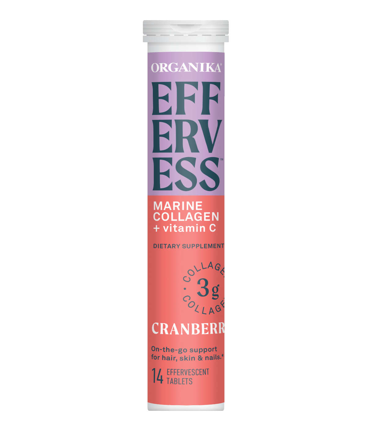 Effervess Marine Collagen with Vitamin C - Cranberry