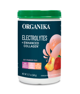 Electrolytes + Enhanced Collagen - Juicy Strawberry Peach